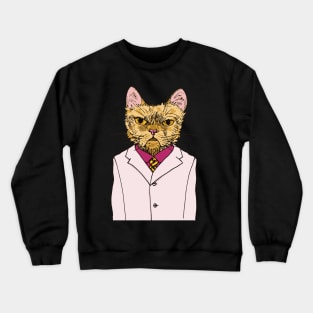 Business Cat: The Chief Executive Meow-ficer Crewneck Sweatshirt